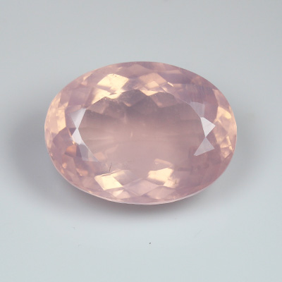 **ขายแล้ว**โรสควอตซ์ (Rose Quartz) 35.01 กะรัต สีชมพูหวาน เม็ดใหญ่