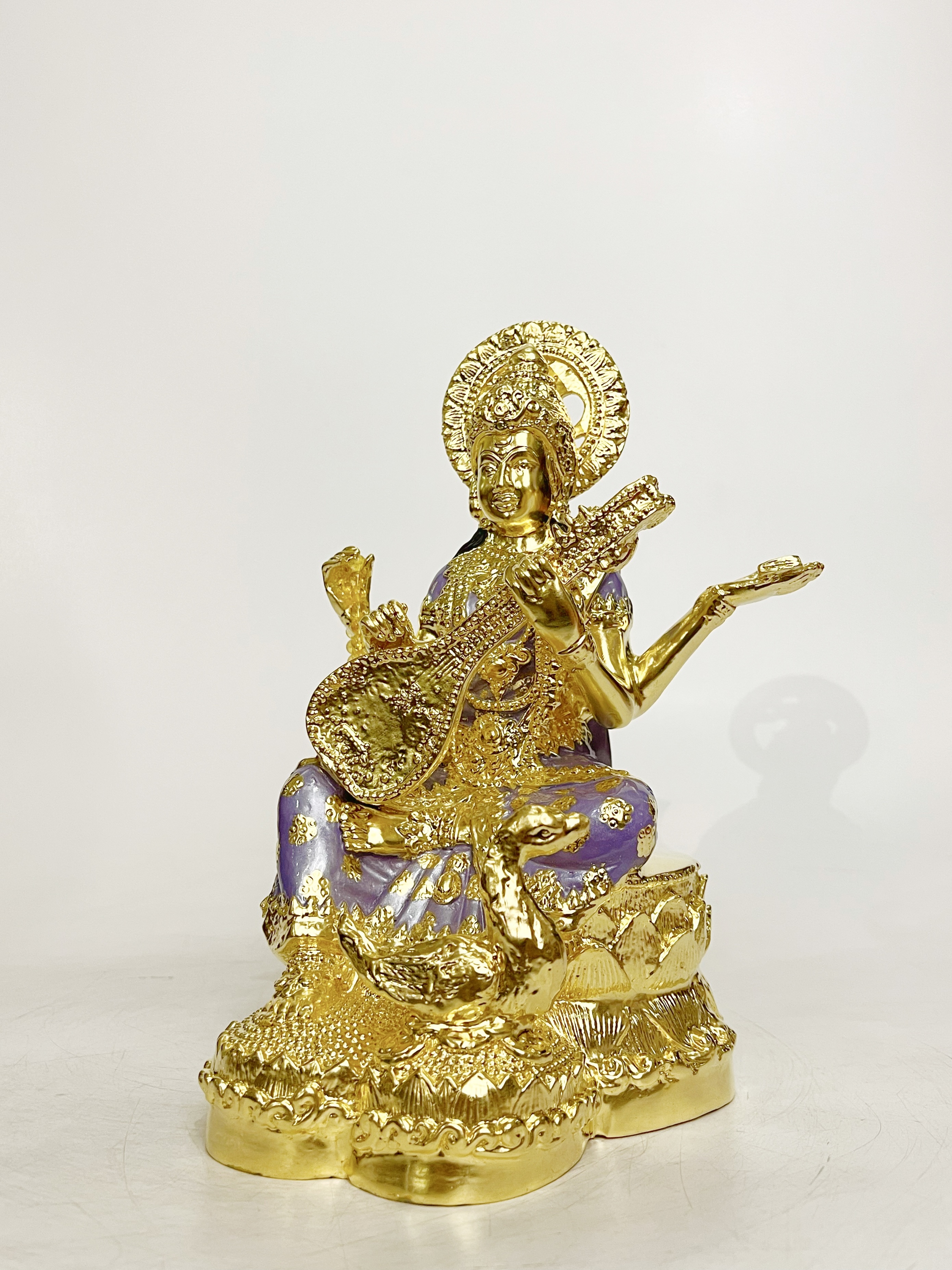 รูปหล่อ พระสุรัสวดี พระสรัสวดี หน้าตัก 5 นิ้ว