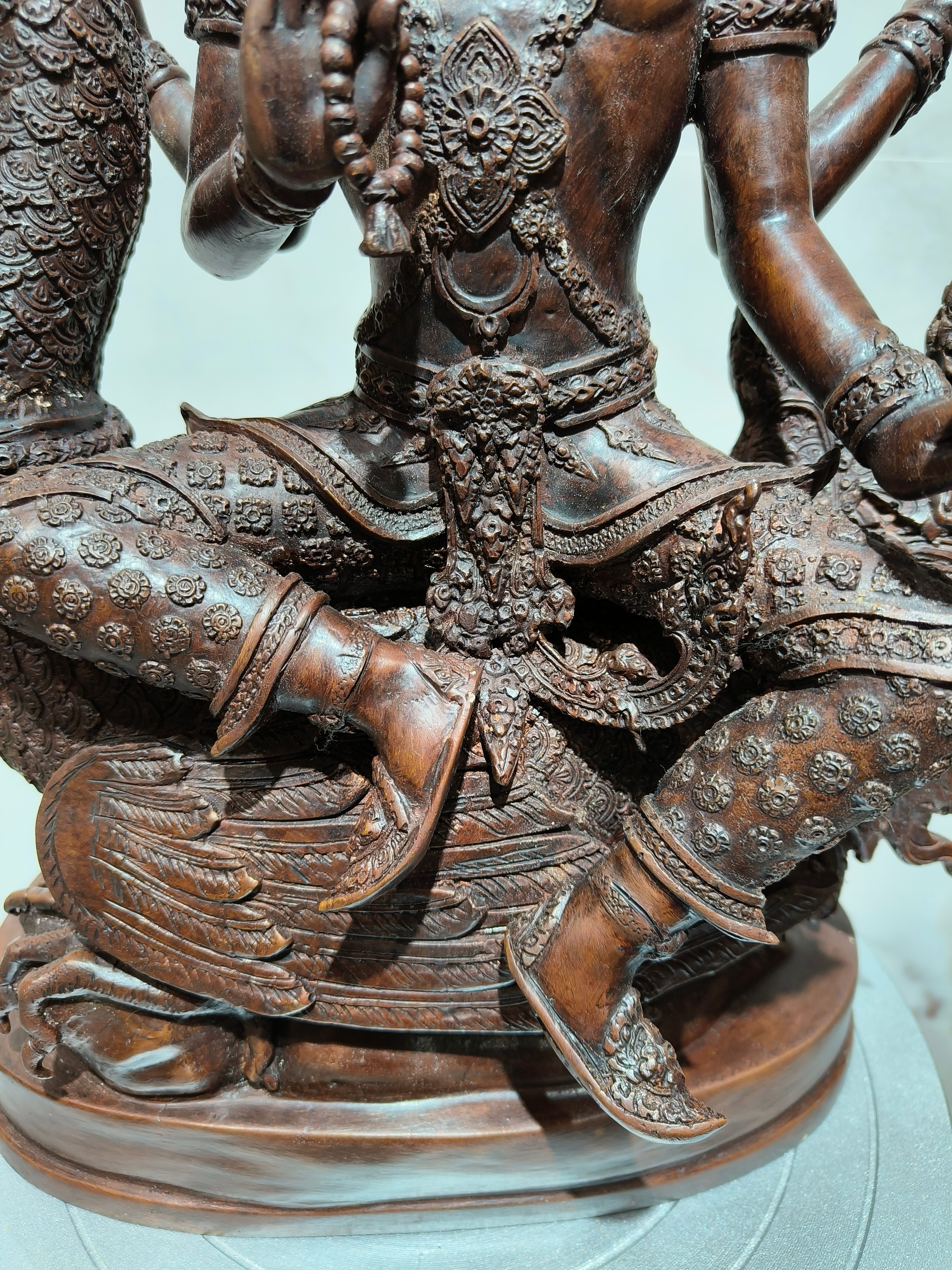 รูปหล่อ พระพรหมทรงหงส์ หน้าตัก 9 นิ้ว