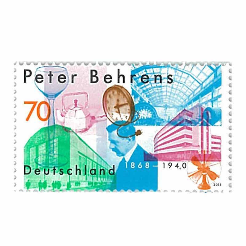 Germany Stamp, 2018 Peter Behrens