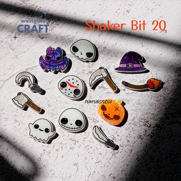 แม่พิมพ์เรซิ่น Halloween Shaker Bit 20