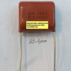 C0.15UF2KVคาปาซิเตอร์0.15UF2000V CAPACITER 154J2KVขาห่าง20มม.รุ่นCBB81ชนิดไมล่าร์