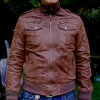 เสื้อหนังหมู รุ่น Old Eagle 601