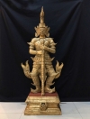 รูปหล่อท้าววิรูปักษ์ สูง 1.2 เมตร ผิวทองรัตนะ