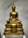 พระพุทธรูป พระพุทธมหาสุวรรณปฏิมากร หน้าตัก 9 นิ้ว วัดไตรมิตรวิทยาราม พ.ศ.2538