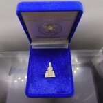 พระกริ่งหลวงพ่อโสธร รุ่นธรรมศาสตร์ 60 ปี เนื้อเงิน พุทธาภิเษก ณ อุโบสถวัดโสธรวราราม ปี2537 พร้อมกล่องเดิม