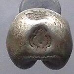 พดด้วง ขนาด 1 บาท ตราอุณาโลม รัชการที่ 1