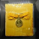 แพรแถบเหรียญเงิน ที่ระลึกรัชมังคลาภิเษก หายาก สร้างน้อย 2531 แบบหญิง