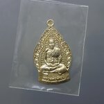 เหรียญเปลวเทียน เนื้ออัลปาก้า ป๋องสุพรรณ การันตี สร้างโดย หลวงพ่อพัฒน์ วัดห้วยด้วน โคท 13897 ปี2563 ซีลเดิมๆ