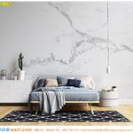 พิมพ์วอลเปเปอร์ แต่งห้องนอน เลือกติดภาพลายหินอ่อนสไตล์ธรรมชาติ ตกแต่งภายในที่ทันสมัยและโฉบเฉี่ยว