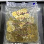 เหรียญยกถุง 100 เหรียญ เหรียญ 2 บาท หมุนเวียน ปี 2558 ไม่ผ่านใช้