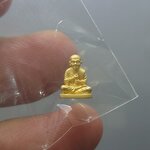 สมเด็จพระพุฒาจารย์ โต เนื้อทองคำแท้ (หนักประมาณ 1.1 กรัม) รุ่นอุดมโชคโภคทรัพย์ วัดโสธรวราราม พ.ศ.2550 พร้อมกล่องเดิม