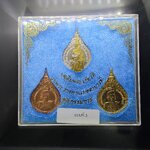 เหรียญพลโทหญิงสมเด็จพระเทพรัตนราช (ชุดกรรมการ เนื้อเงิน ทองแดง กาหลั่ยทอง) รุ่นพระราชทานเมตตาบารมี 40 พรรษา ปี2538 พร้อมตลับเดิม