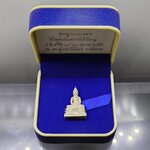 หลวงพ่อโสธร เนื้อเงิน รุ่นลูกหลวงพ่อ พิธีพุทธาภิเษกใหญ่ 5 วัน 5 คืน ณ พระอุโบสถวัดโสธรวรารามวรวิหาร ปี2546 พร้อมกล่องเดิม