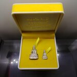 พระกริ่ง ๖๐ ปี พระพรหมเมธี เนื้อเงิน วัดเทพศิรินทราวาส พ.ศ.2550 พร้อมกล่องเดิม