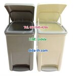 ถังขยะเท้าเหยียบ ทรงเหลี่ยมขนาด 6.5 ลิตร