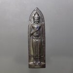 พระร่วงหลังรางปืน บล็อกเจดีย์นูน (หลวงปู่โต๊ะ หลวงปู่แหวน ร่วมปลุกเสก) วัดพระธาตุดอยสุเทพ จ.เชียงใหม่ พ.ศ.2515