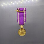 เหรียญราชการชายแดน แบบย่อ หายาก กาหลั่ยทอง พร้อมแพร