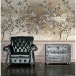 วอลเปเปอร์ภาพวิว ราคาไม่แพง แต่งห้องนั่งเล่นให้ดูน่าหลงไหล ด้วยภาพลายดอกไม้หรูหรา