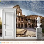 วอลเปเปอร์พิมพ์ลายสถานที่ท่องเที่ยว แต่งผนังบ้าน ให้ความรู้สึกหรูหรา