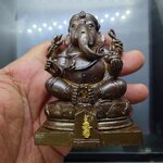 พระพิฆเนศ เฉลิมพระเกียรติ สธ. 50 ปี เนื้อสัมฤทธิ์ คณะโบราณคดี มหาวิทยาลัยศิลปากร สร้าง โคท 778 ปี2548