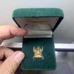 พระพิฆเนศวร เนื้อสัมฤทธิ์ ที่ระลึก 108 ปี แห่งการสถาปนากรมศิลปากร โคท 1591 ขนาดสูง 2.1 เซน 2562 พร้อมกล่องเดิม