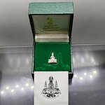 พระพุทธโสธร เนื้อเงิน รุ่นสร้างพระอุโบสถ พิมพ์เล็ก ขนาดสูง 1.5 เซน ปี 2539 พร้อมกล่องเดิม