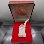 พระนิรันตราย ๑๕๐ ปี แห่งการสถาปนาวัดราชประดิษฐสถิตมหาสีมาราม เนื้อเงิน ปี2557 พร้อมกล่องเดิม