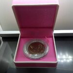 เหรียญ 20 บาท พร้อมกล่องจุฬาๆ เดิมๆ ที่ระลึก 84 ปี จุฬาลงกรณ์ ปี 2544 ไม่ผ่านใช้