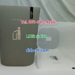 ถังขยะสวยพลาสติก ใส ทรงเหลี่ยม 5.5 ลิตร