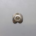 พดด้วง ขนาด สองสลึง ตรามงกุฎ-กงจักร รัชการที่4 ขนาดหายาก สภาพสวย ตราชัด