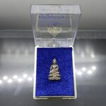 พระชัยวัฒน์นวปทุม ภปร. วัดปทุมวนาราม ปี2535 เนื้อเงิน (ในหลวงรัชกาลที่9เสด็จเททอง) นิยม หายาก มาพร้อมกล่องเดิมๆ