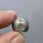 พดด้วง ขนาด 1 บาท ตราตรี สมัยกรุงธนบุรี (พระเจ้าตาก) หายาก