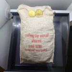 เหรียญยกถุง 200 เหรียญ เหรียญ 50 สตางค์ รุ่นเก่า หลังรวงข้าว พ.ศ.2523 ไม่ผ่านใช้