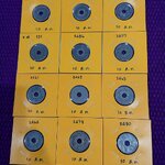 สตางค์รู เนื้อนิเกิล 10 สตางค์ ครบชุด(4 รศ 8 พศ=12 เหรียญ)