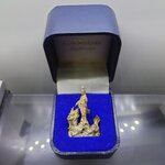 พระโพธิสัตว์กวนอิม รูปหล่อลอยองค์ จ.ระนอง เนื้อเงิน ขนาดสูง 4 เซน ปี 2539 พร้อมกล่องเดิม นิยม หายาก