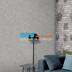 JFAY12-06 ลายพื้นเรียบ สีเทาเข้ม