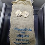 เหรียญยกถุง (ถุงปิด 100 เหรียญ) เหรียญ 5 บาท ที่ระลึก องค์การ F.A.O อัญเชิญ พระบรมฉายาสาทิสลักษณ์สมเด็จพระนางเจ้าสิริกิติ์ ลงบนเหรียญ CERES ไม่ผ่านใช้