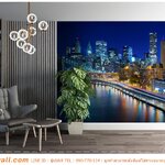 วอลเปเปอร์ภาพวิว ติดมุมนั่งเล่น เพิ่มความมีลูกเล่นด้วยภาพพิมพ์ลายเมืองในต่างประเทศ ที่มีความสวยงาม