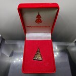 พระพุทธพรประทานราชนาวร เนื้อนวะโลหะ ขนาดสูง 25 มิล ปี2540 พร้อมกล่องเดิม