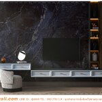 วอลเปเปอร์พิมพ์ลายหินอ่อนพื้นสีน้ำเงินดำ ราคาถูก ตกแต่งภายในบ้าน ไม่จำเจซ้ำซาก สะดุดตา