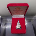 พระพุทธชินราช เนื้อเงิน กรมการขนส่งทหารบกครบรอบ ๑๐๐ ปี พิธีพุทธาภิเษก ณ วัดพระศรีรัตนมหาธาตุฯ จ.พิษณุโลก ปี2547 พร้อมกล่องเดิม