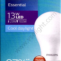 หลอด Essential LED Bulb 13w Philips แสง Daylight 6500K
