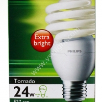 หลอดไฟ Tornado Phillips 24W แสง Warm white