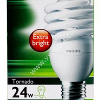 หลอดไฟ Tornado Phillips 24W แสง Daylight