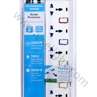 ปลั๊กพ่วง Toshino 6 ที่ รุ่น Surge Protector
