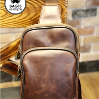 รหัส B009 [หนังสีน้ำตาล]