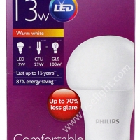 หลอดไฟ LED Bulb 13w Philip - แสง Warm white