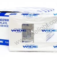 หน้ากาก 2 ช่อง Panasonic รุ่น Wide Serie plate