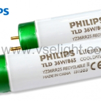 หลอดนีออนขั้วเขียว 36W Philips Super 865 แสงขาว Daylight